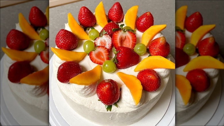 Fruit Cream Cake