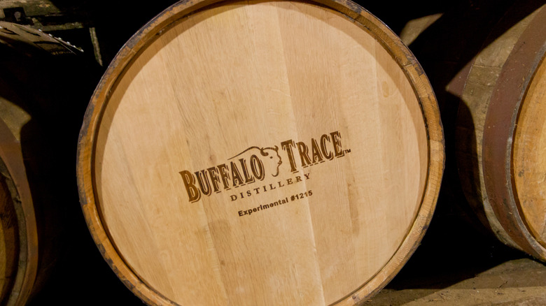 Buffalo Trace bourbon barrel