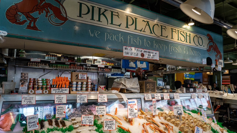 Sign at Pike Place Market