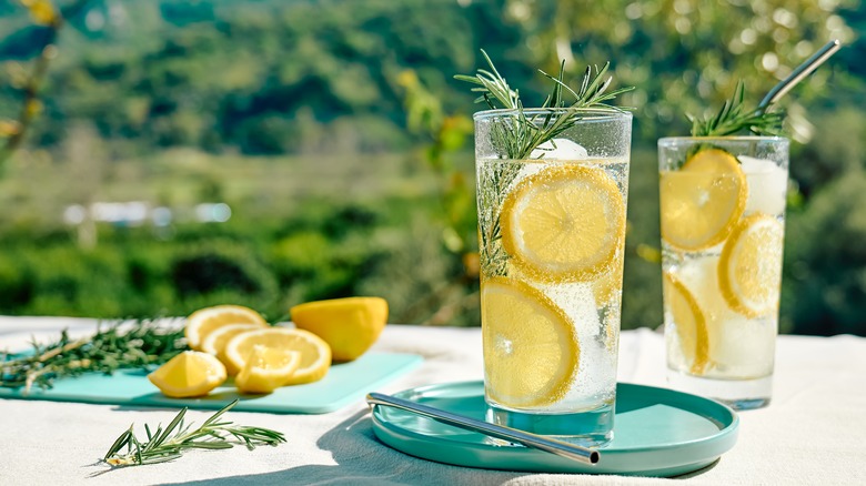 Lemon water