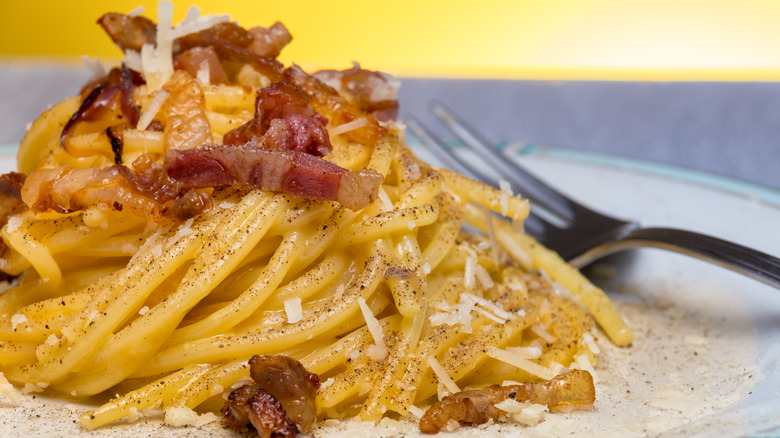 Spaghetti carbonara 