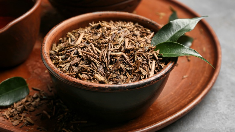 loose leaf hojicha tea