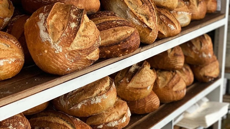 Artisan sourdough at Carissa's the Bakery