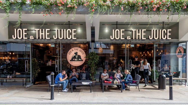 Joe & The Juice storefront 