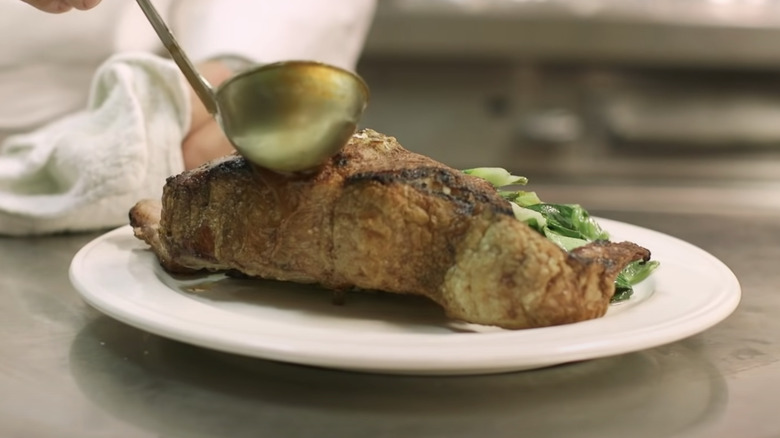 Plating the legendary mutton chop