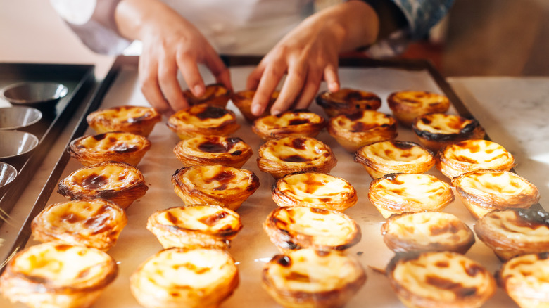 egg tarts made in portugal