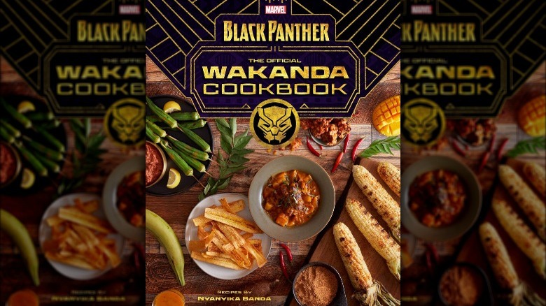 Black Panther cookbook cover