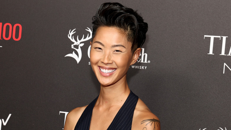 Kristen Kish smiling at event