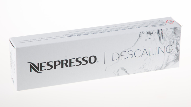 Nespresso descaling product