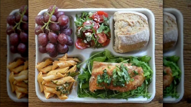 School lunch from Italy