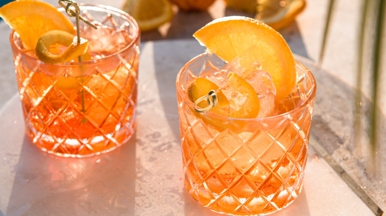 orange wine cocktails 