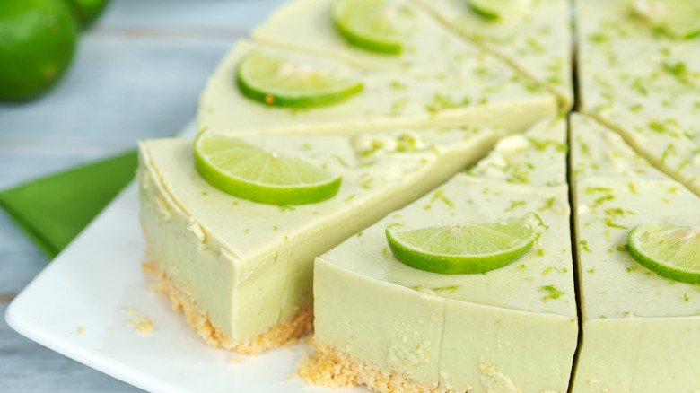 Sweet lime dessert