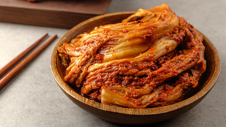 Bowl of kimchi