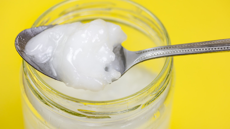 spoonful of coconut oil