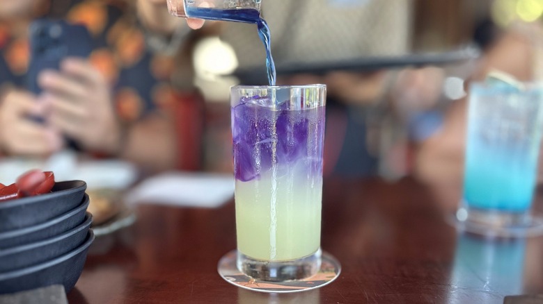 Violet Yuzu Lemonade