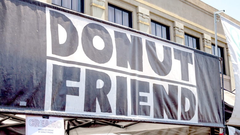 front of Donut Friend