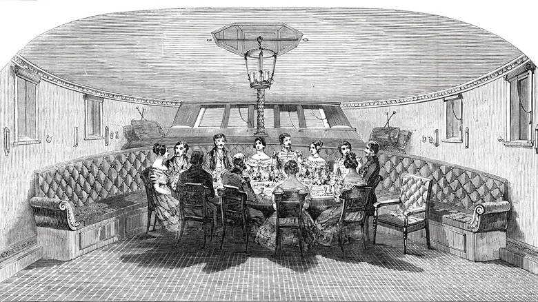 Service à la Française 1800s rendering