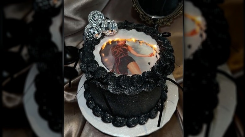 Taylor Swift Burn-away cake