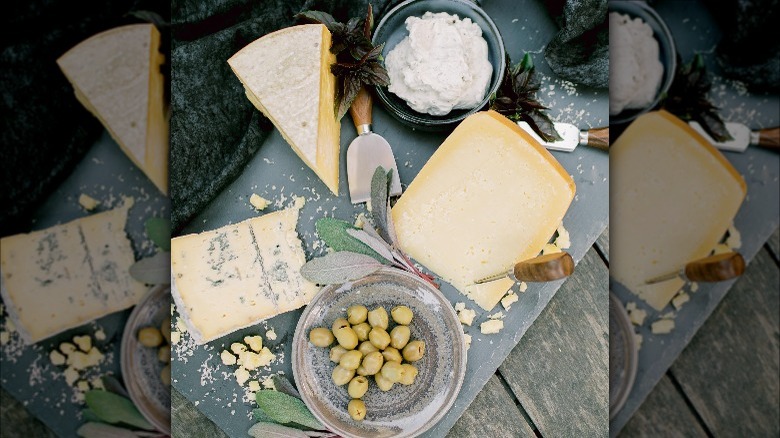 Traders Point Creamery cheeses