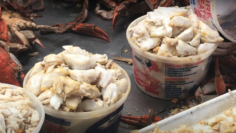 Jumbo lump crab meat