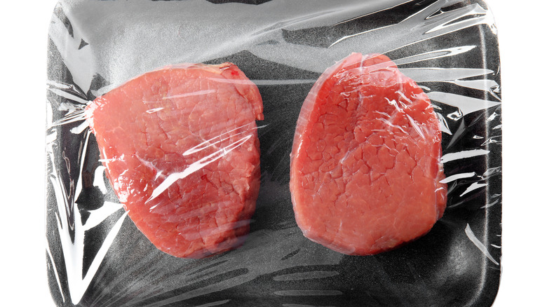 packaged beef medallions