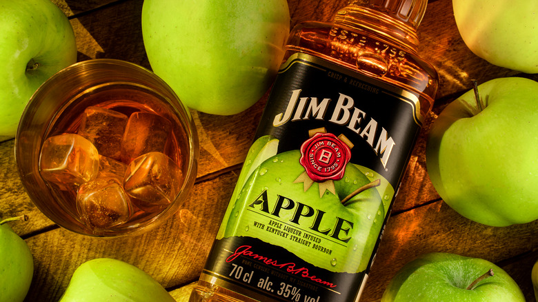 Jim Beam apple whiskey