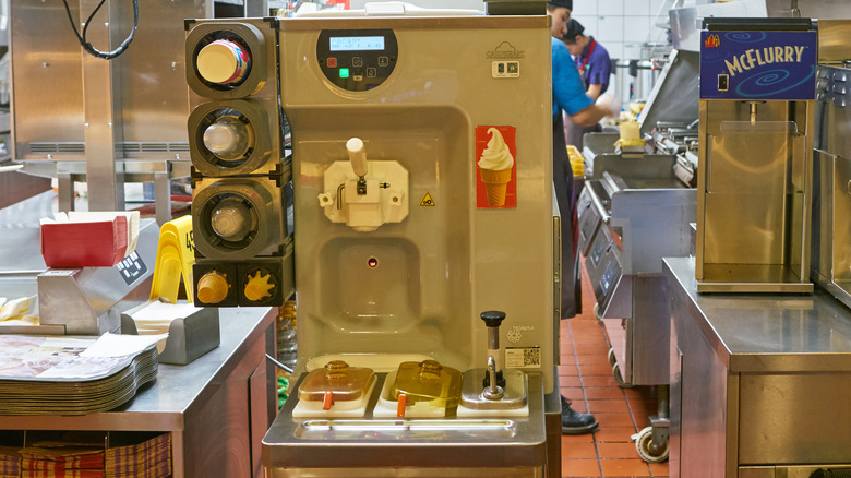 McDonald's ice cream soft serve machine