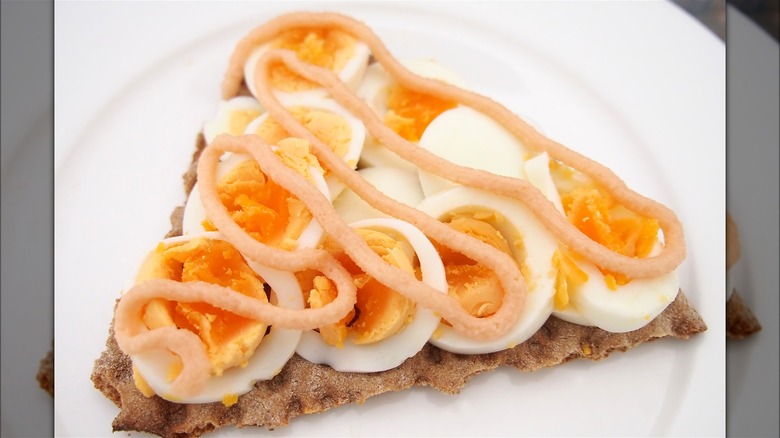 Smørrebrød or open-faced sandwich