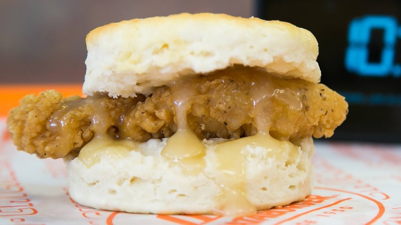 Honey butter chicken biscuit