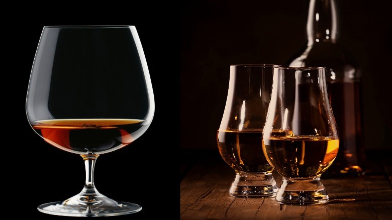bourbon glass stems