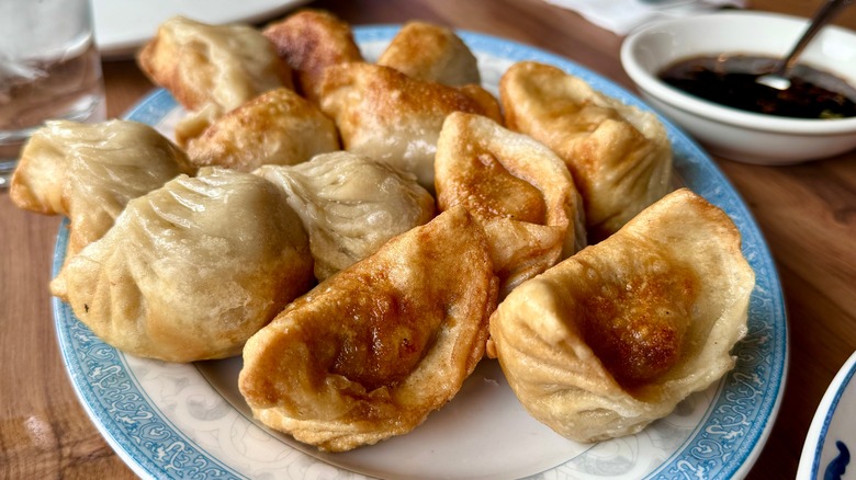 crisp potstickers