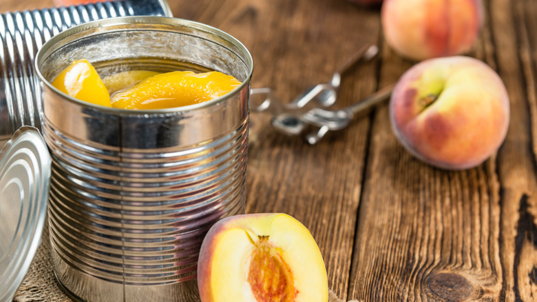 canning peaches