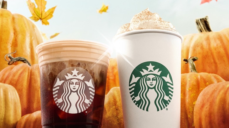 starbucks iced pumpkin spice latte