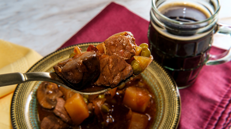 stout with beef stew