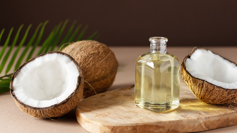 coconut oil display