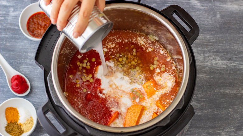 Instant pot curry