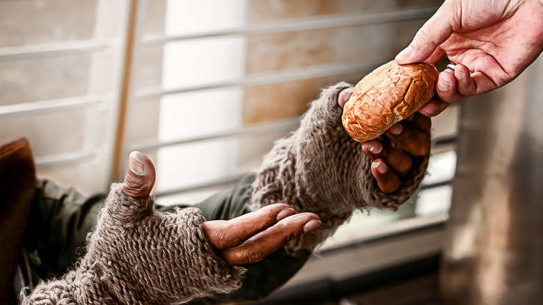 Sharing bread