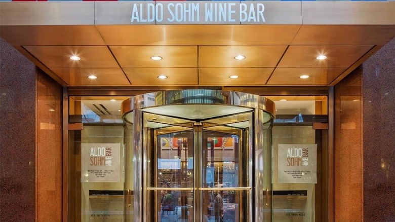 Exterior of Aldo Sohm wine bar