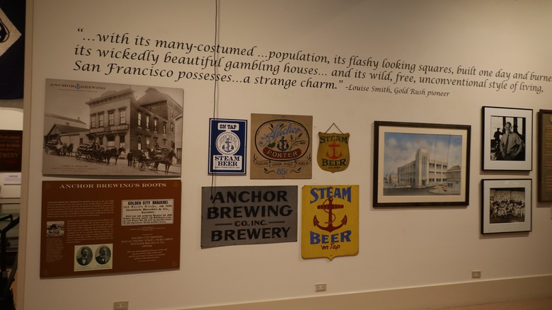 Anchor Steam Beer sign museum