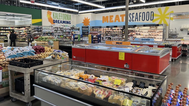 inside of whole foods grocery store