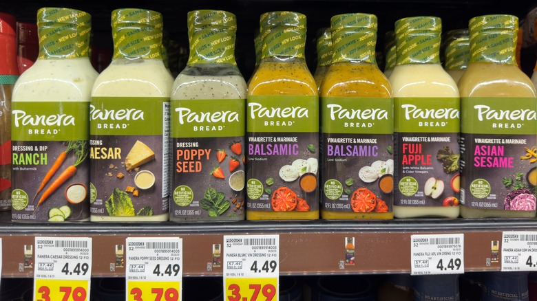 Panera salad dressings in store