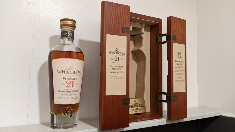 WhistlePig Beholden 21 bottle case
