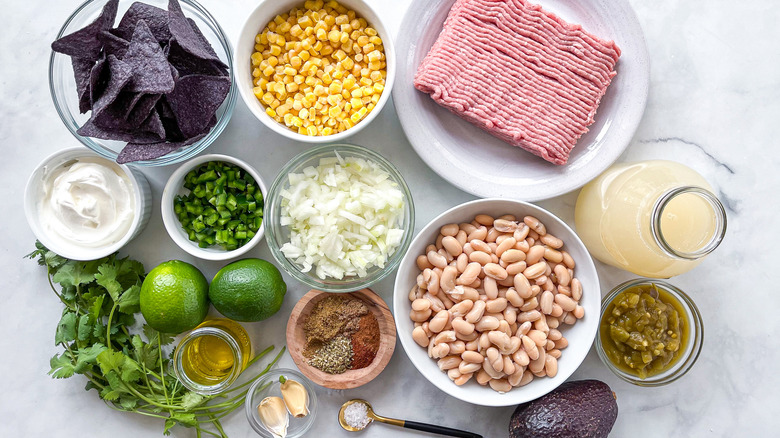 white turkey chili ingredients