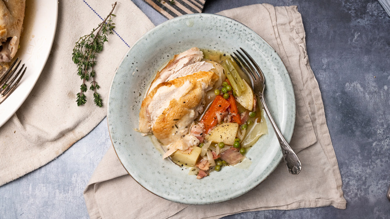 white wine chicken pot roast