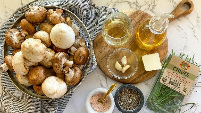 sauteed mushroom ingredients