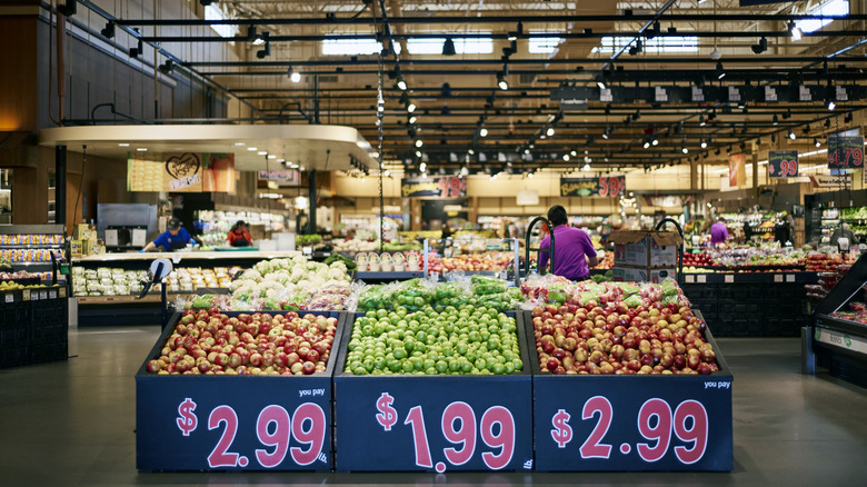 Wegmans produce section