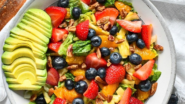 Panera fruit and avocado salad