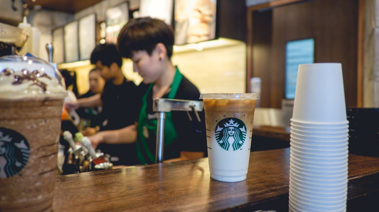 Starbucks employee