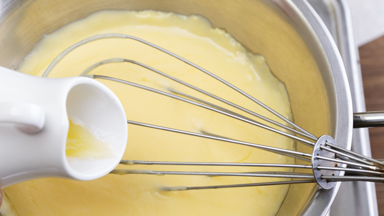 Hollandaise sauce whisk