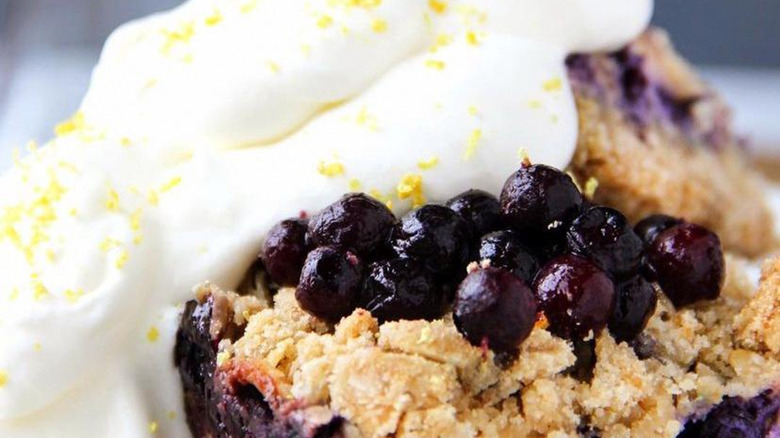 Huckleberry cobbler 